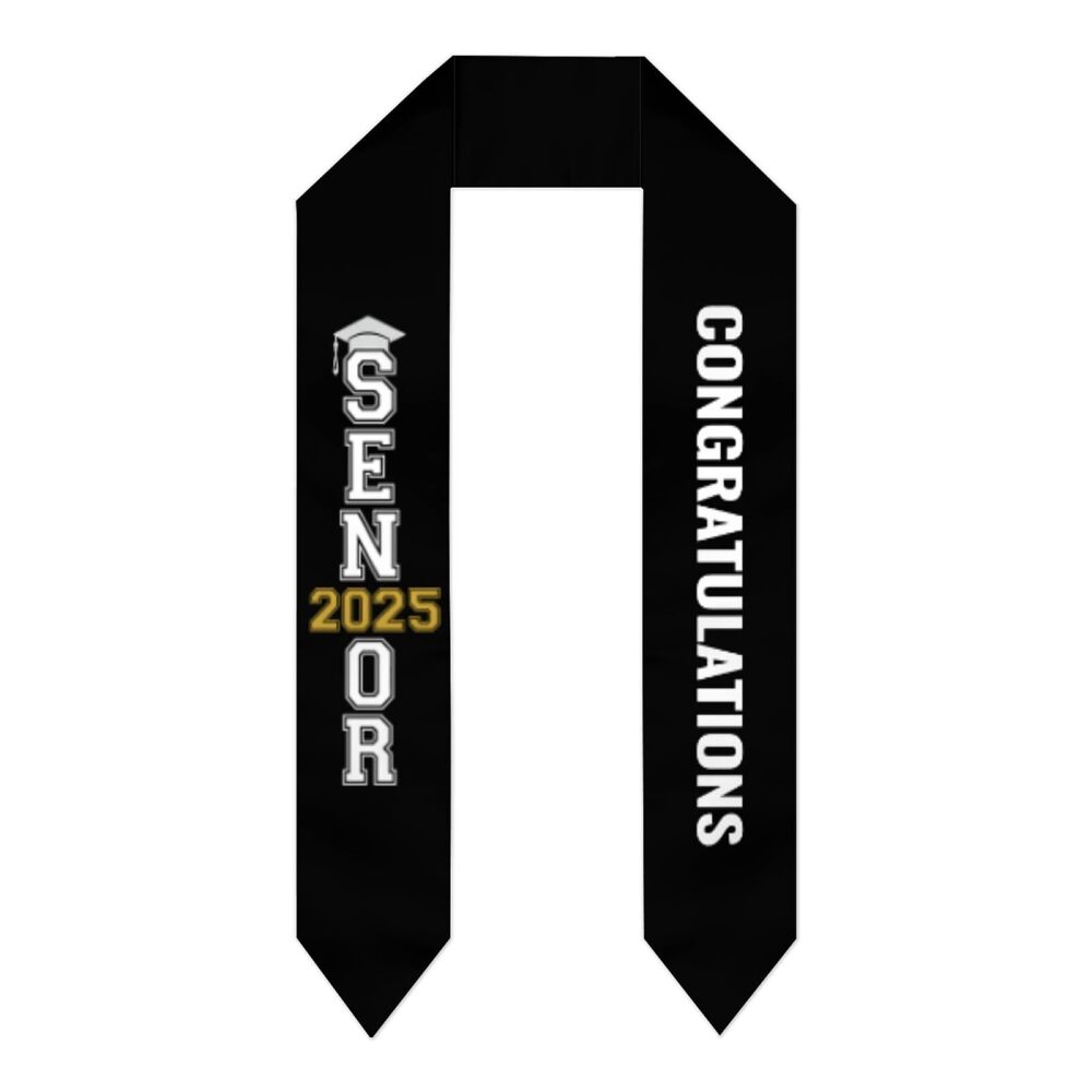 1893 Senior 2025 Graduation Stole, 2025 Graduation Gift,One Size Fits All